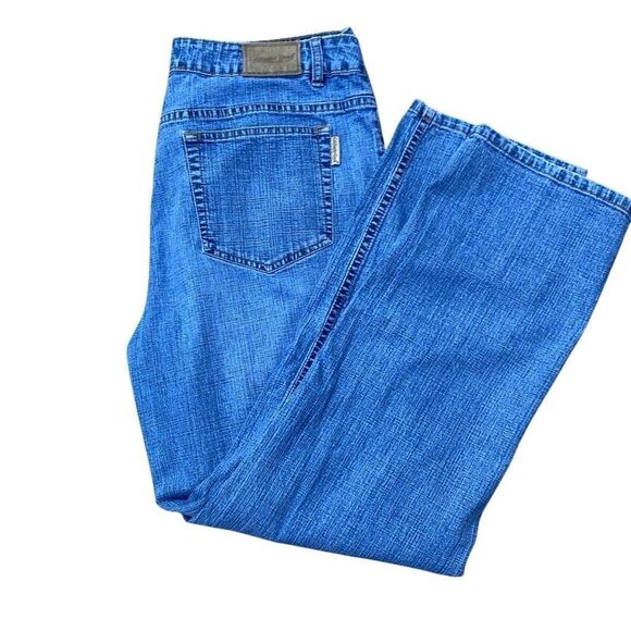 Coldwater Creek Women's Classic Fit Straight Leg Blue Jeans Size 16 36x30 - Picture 1 of 6